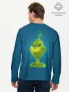 Мужской лонгслив базовый / Гринч