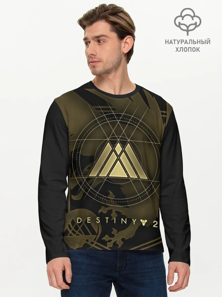 Мужской лонгслив базовый / DESTINY, WARLOCK