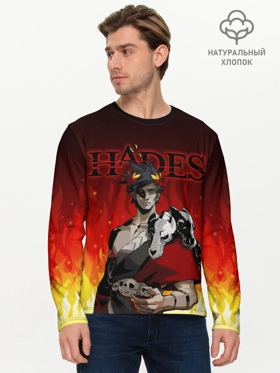 Мужской лонгслив базовый / HADES ZAGREUS