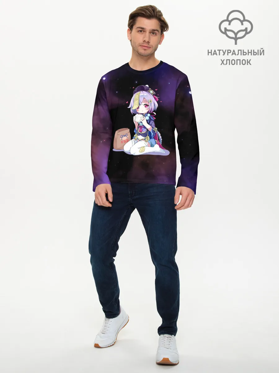 Мужской лонгслив базовый / Genshin Impact