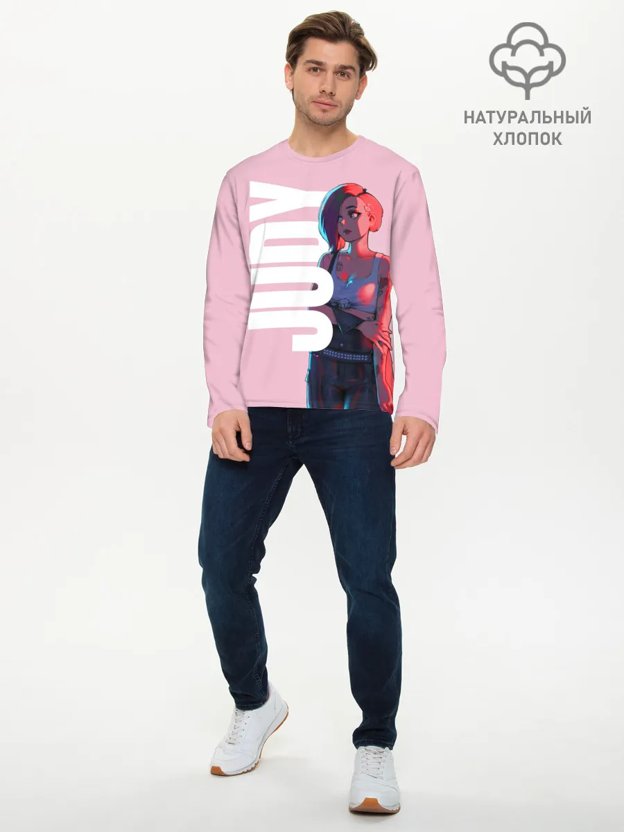 Мужской лонгслив базовый / Judi Alvarez