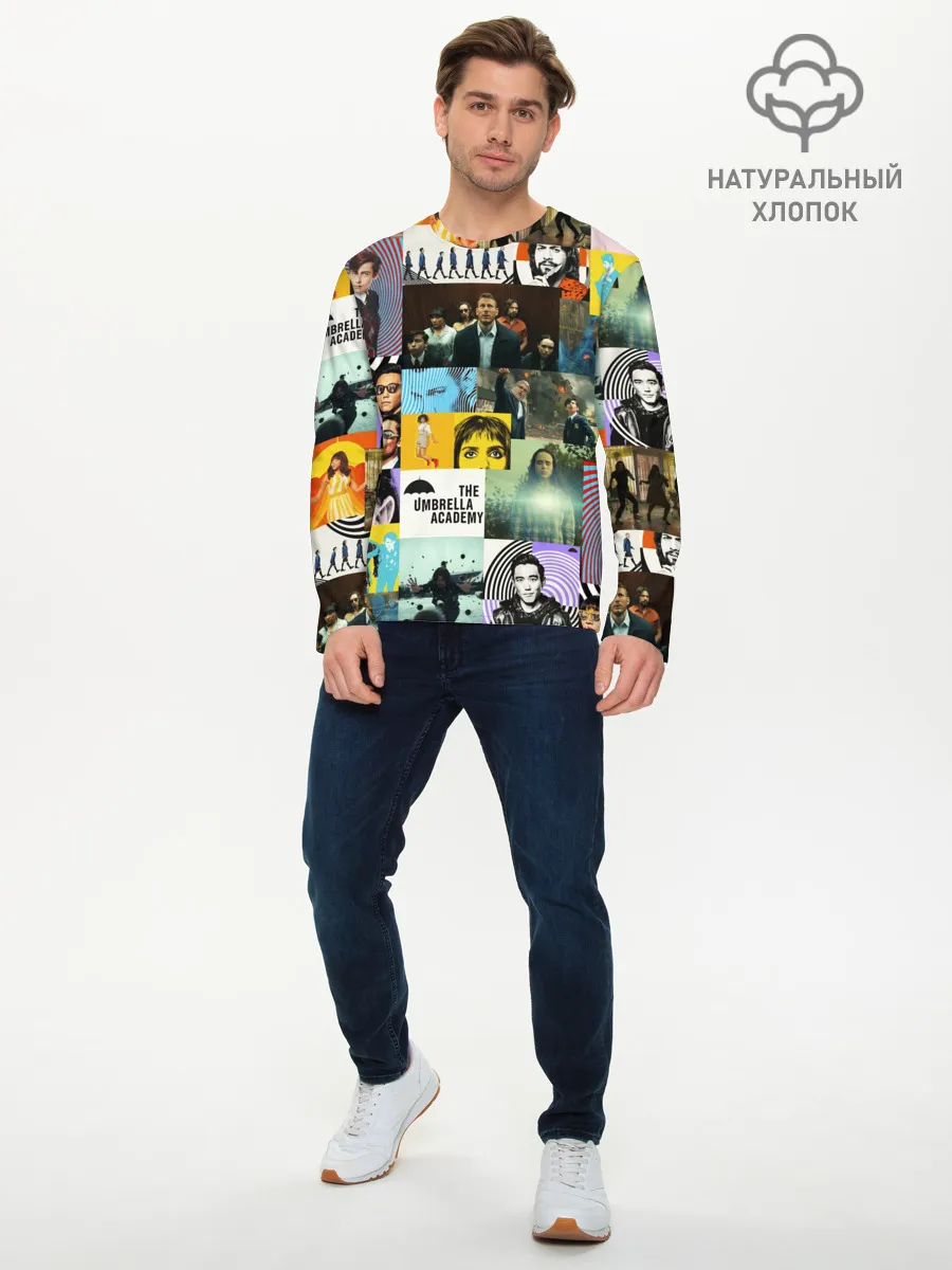 Мужской лонгслив базовый / АКАДЕМИЯ АМБРЕЛЛА