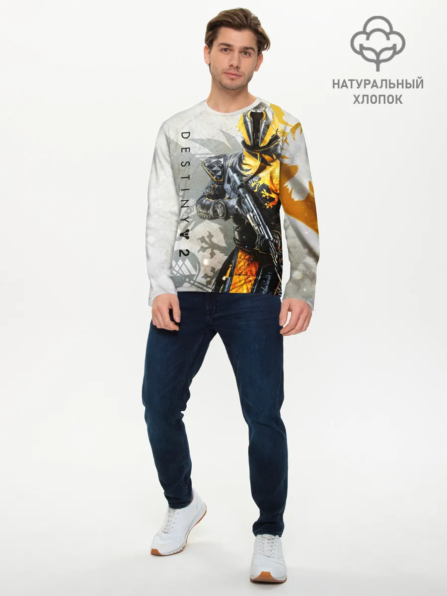 Мужской лонгслив базовый / DESTINY, WARLOCK