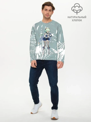 Мужской лонгслив базовый / Genshin Impact