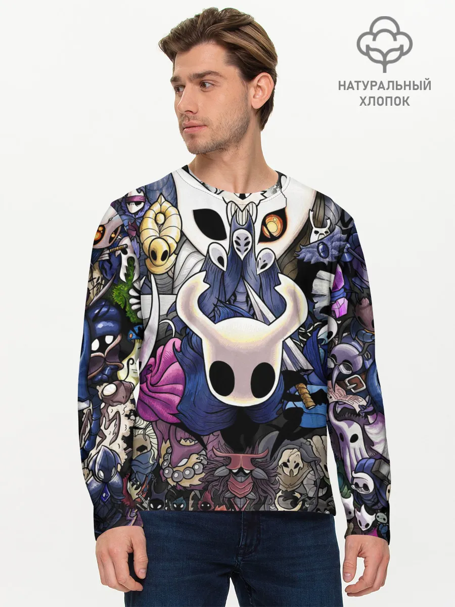 Мужской лонгслив базовый / HOLLOW KNIGHT