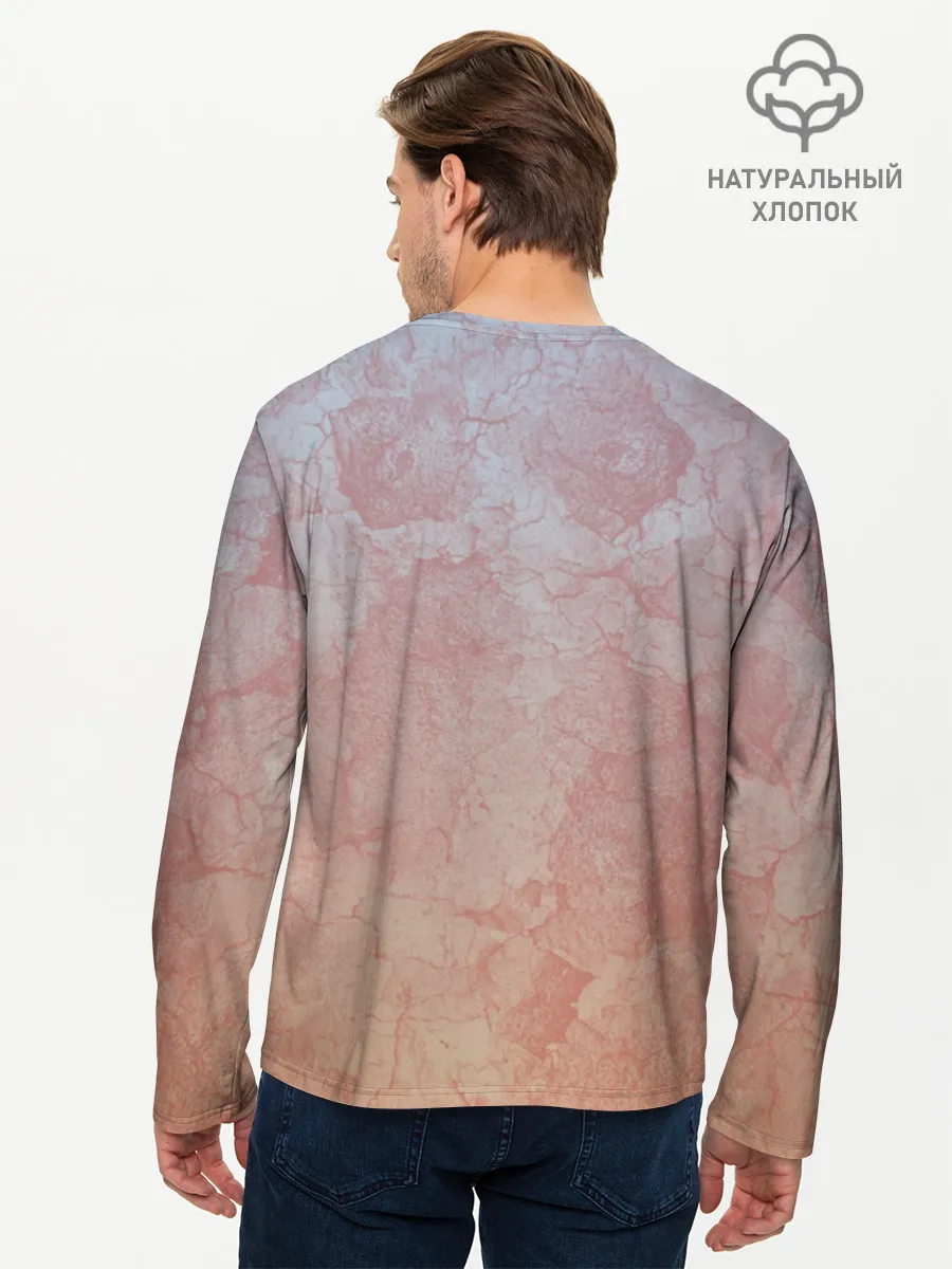 Мужской лонгслив базовый / Cyber USSR 2077