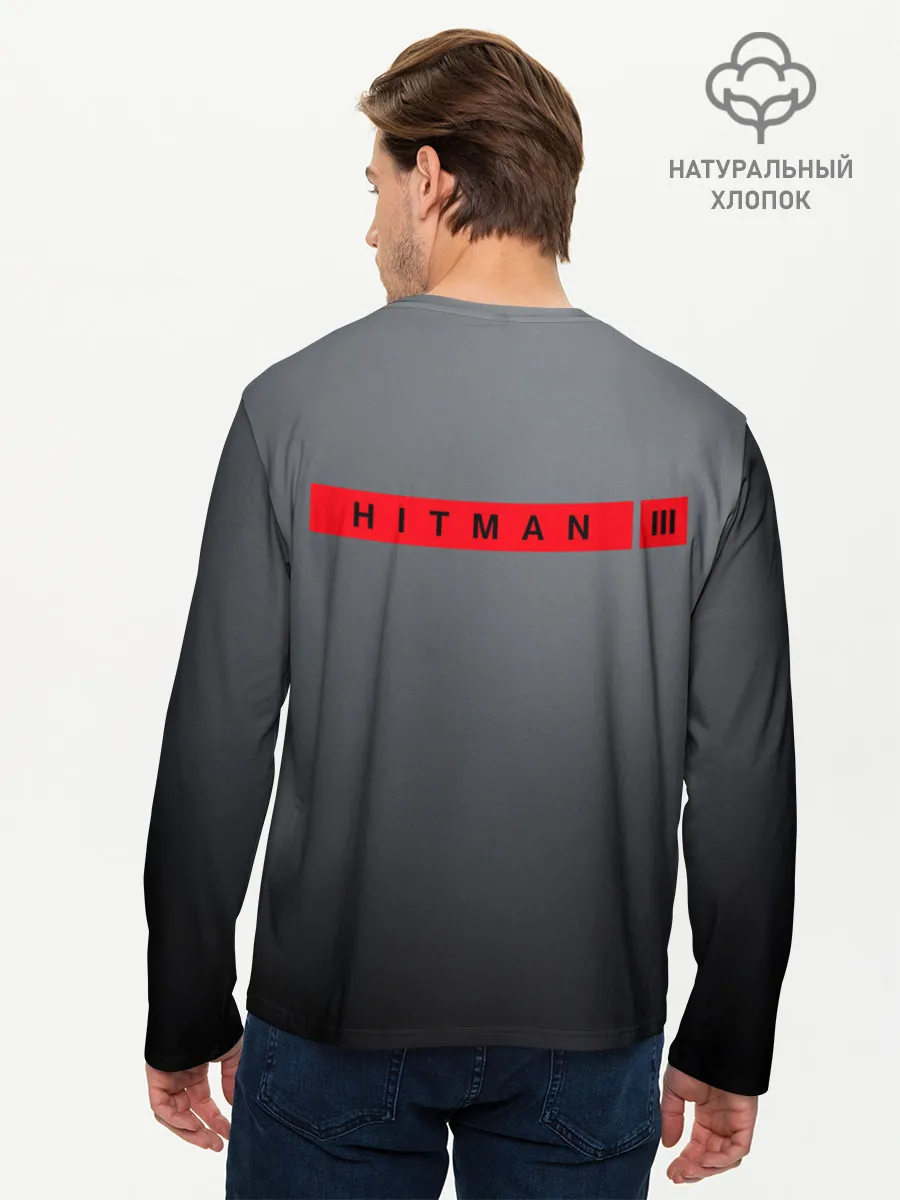 Мужской лонгслив базовый / Hitman III