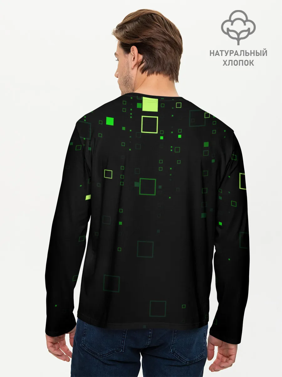 Мужской лонгслив базовый / Minecraft