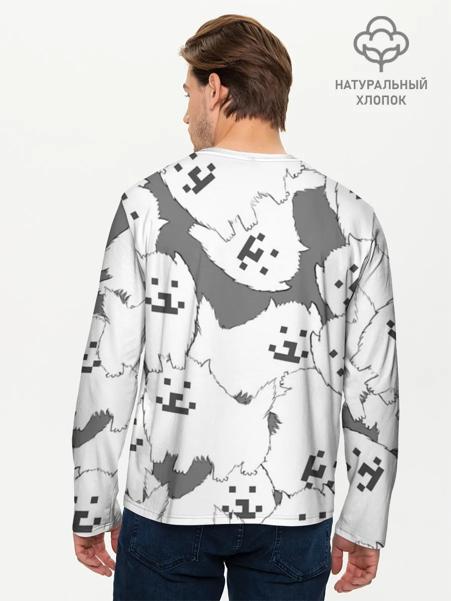 Мужской лонгслив базовый / Undertale