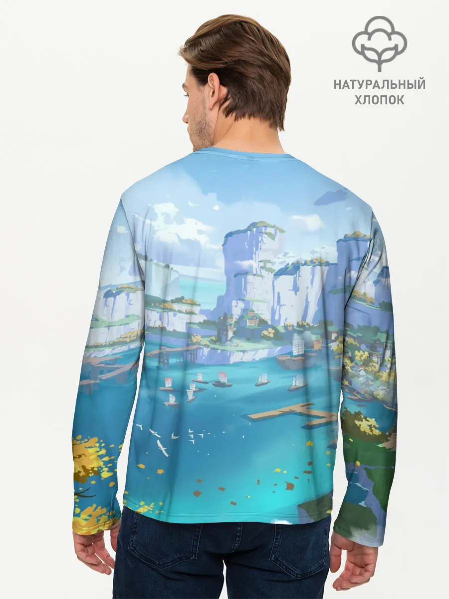 Мужской лонгслив базовый / Paimon