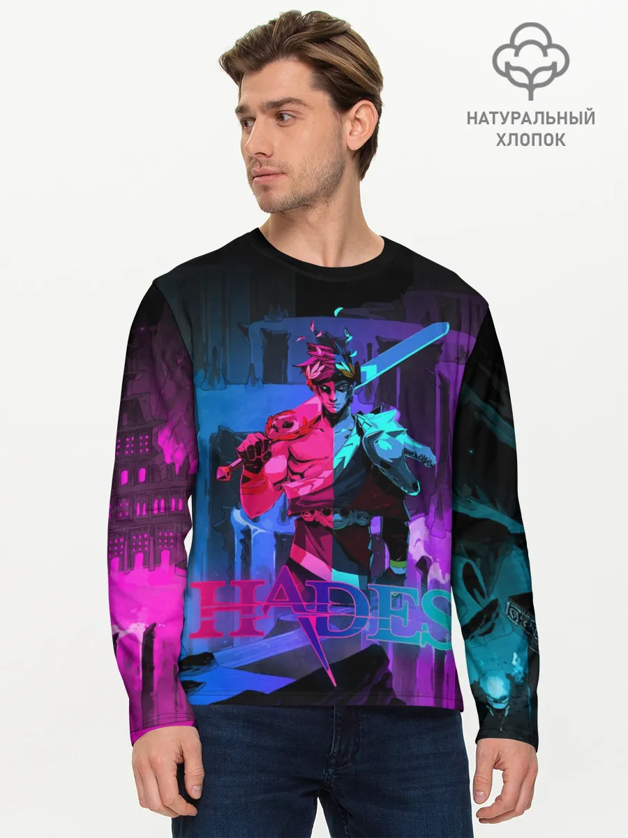 Мужской лонгслив базовый / Hades Game