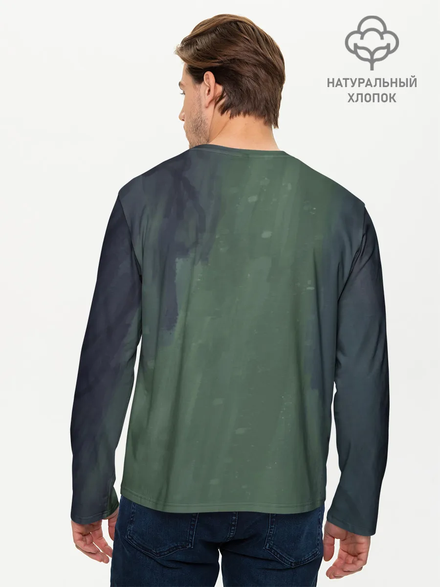 Мужской лонгслив базовый / Ужас советских детей