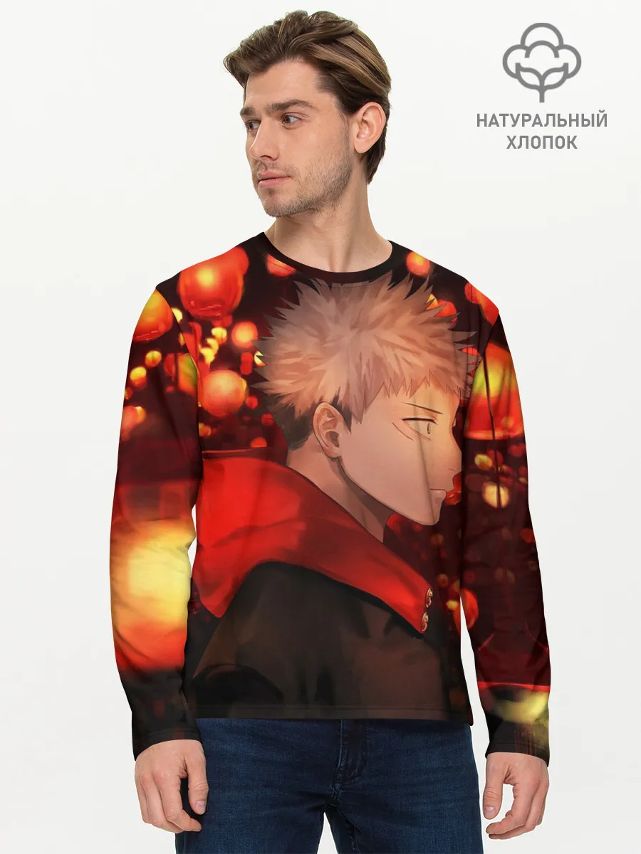 Мужской лонгслив базовый / Итадори