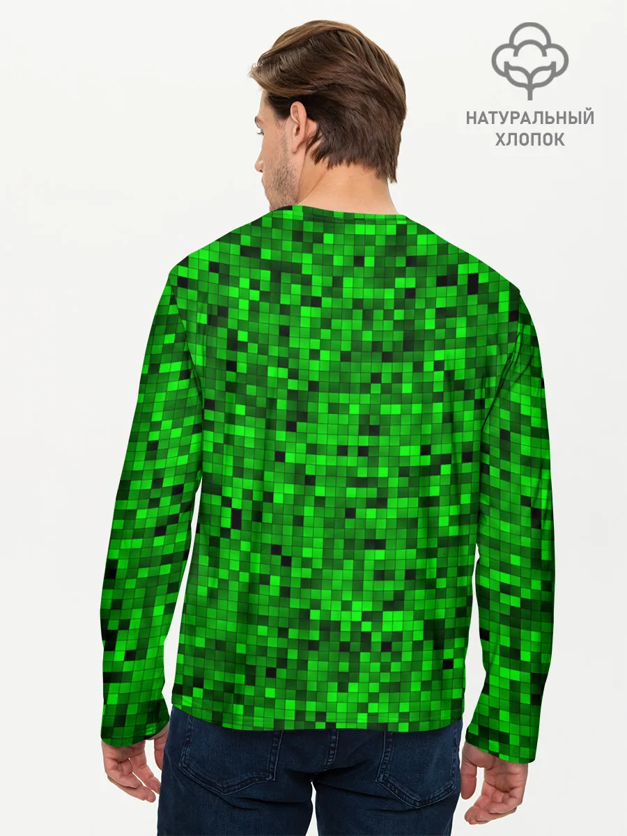 Мужской лонгслив базовый / Minecraft