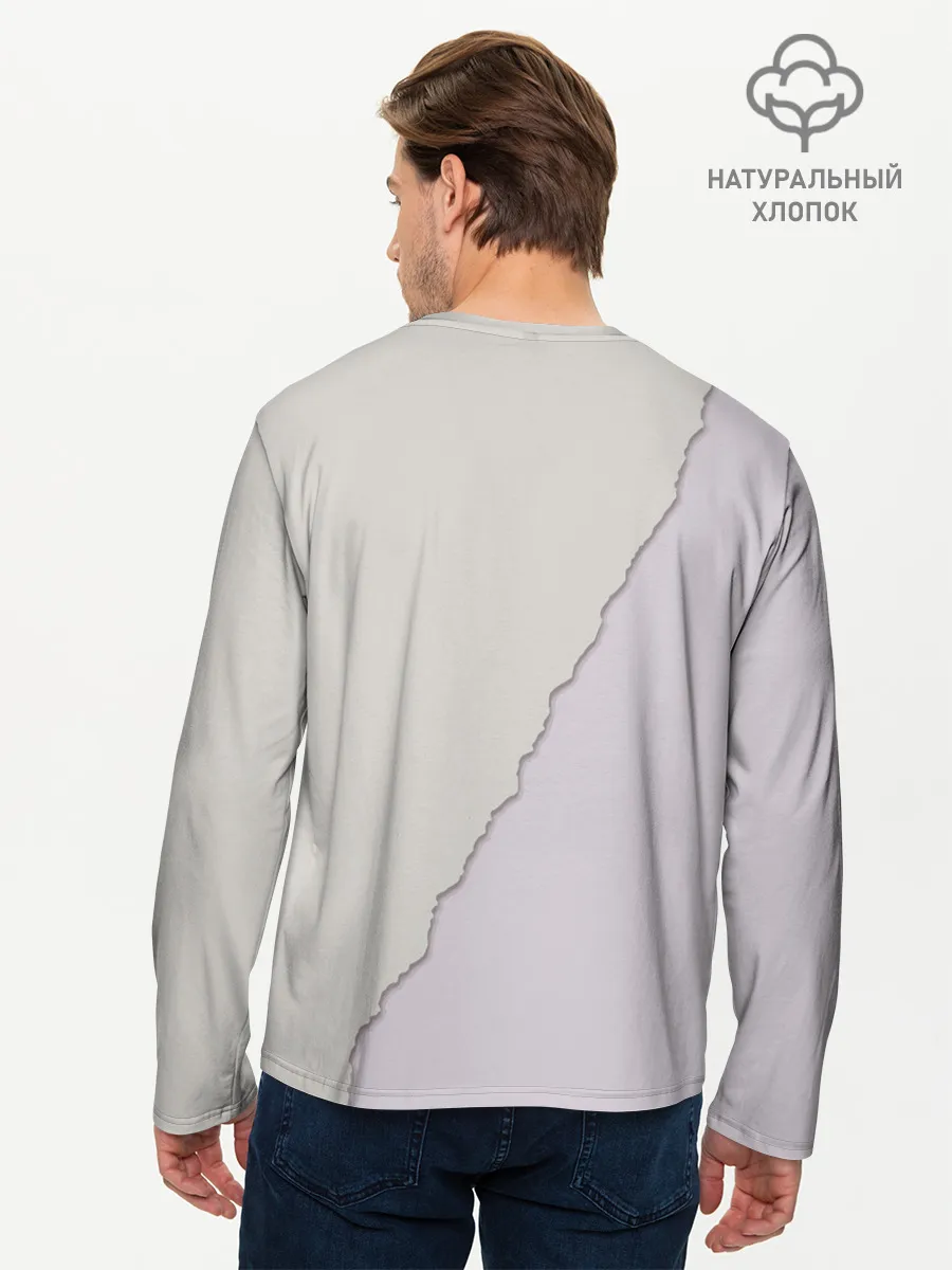 Мужской лонгслив базовый / Как же все зае...