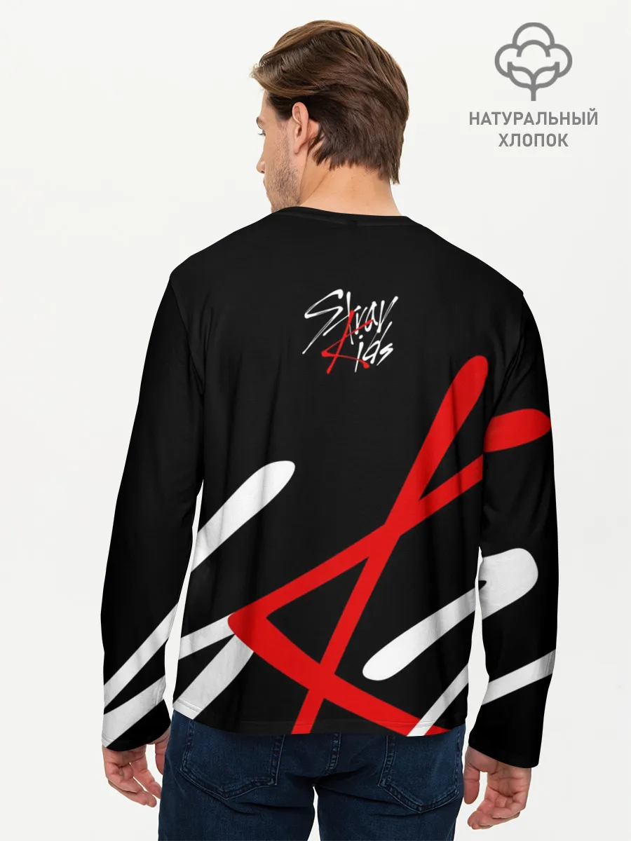 Мужской лонгслив базовый / STRAY KIDS