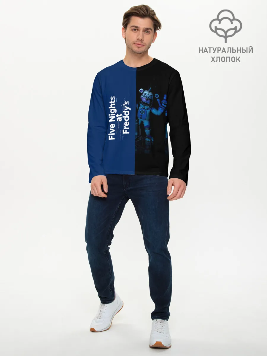 Мужской лонгслив базовый / Five Nights At Freddy