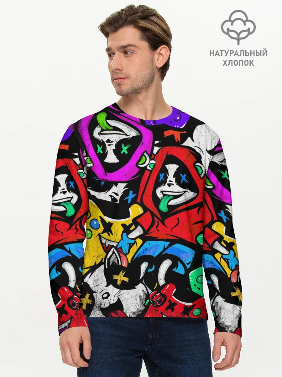 Мужской лонгслив базовый / Play