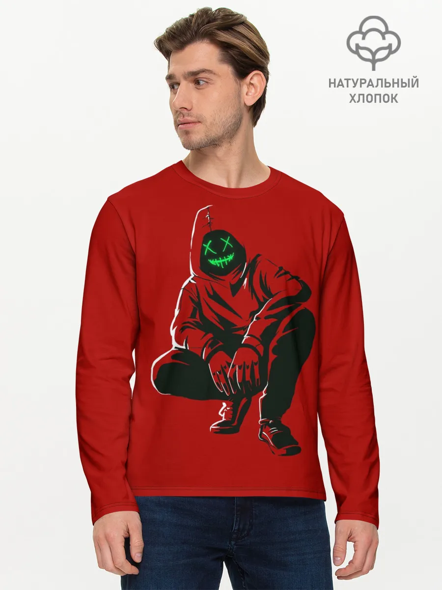 Мужской лонгслив базовый / Strong