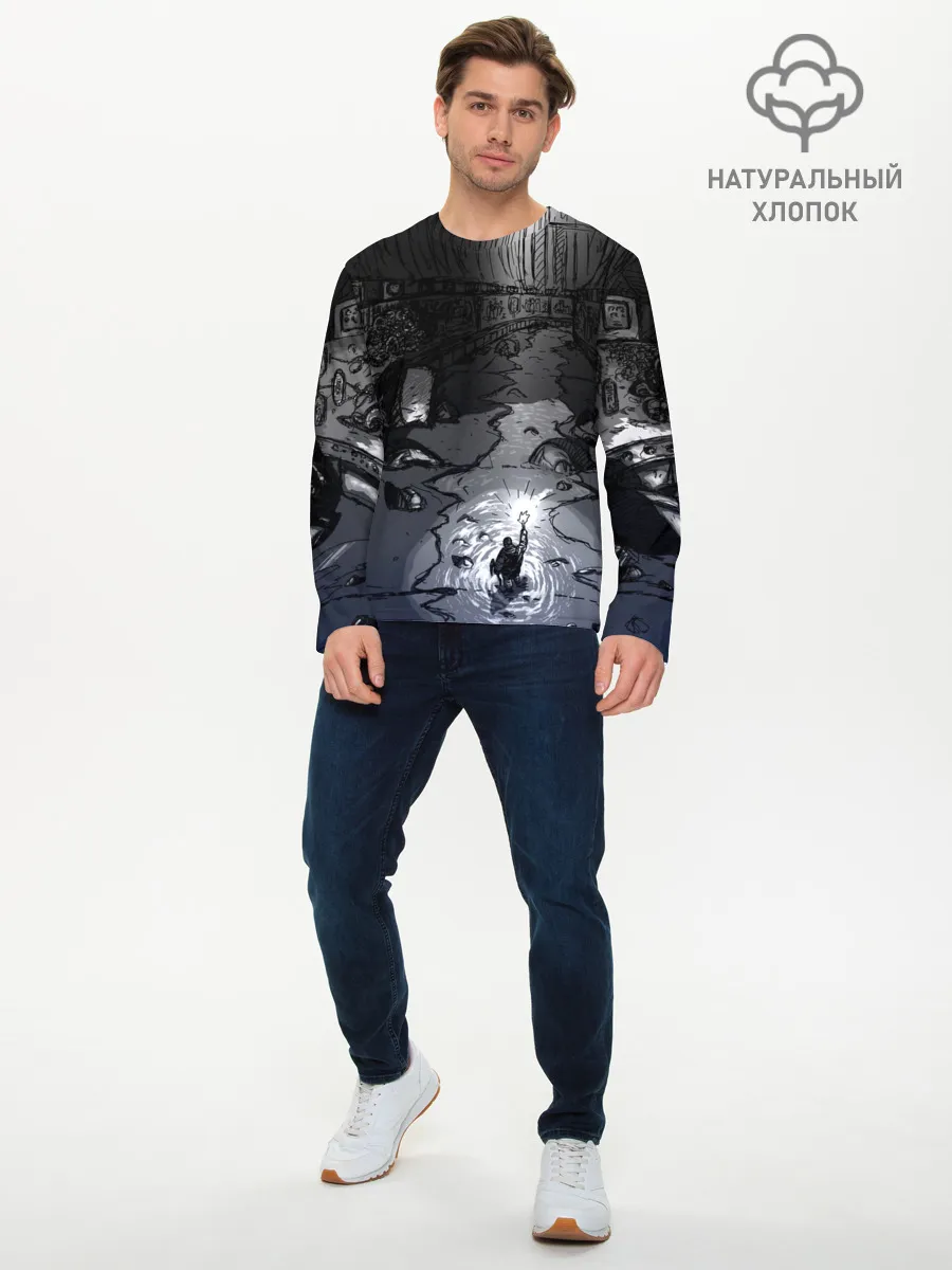 Мужской лонгслив базовый / Lovecraft / Лавкрафт