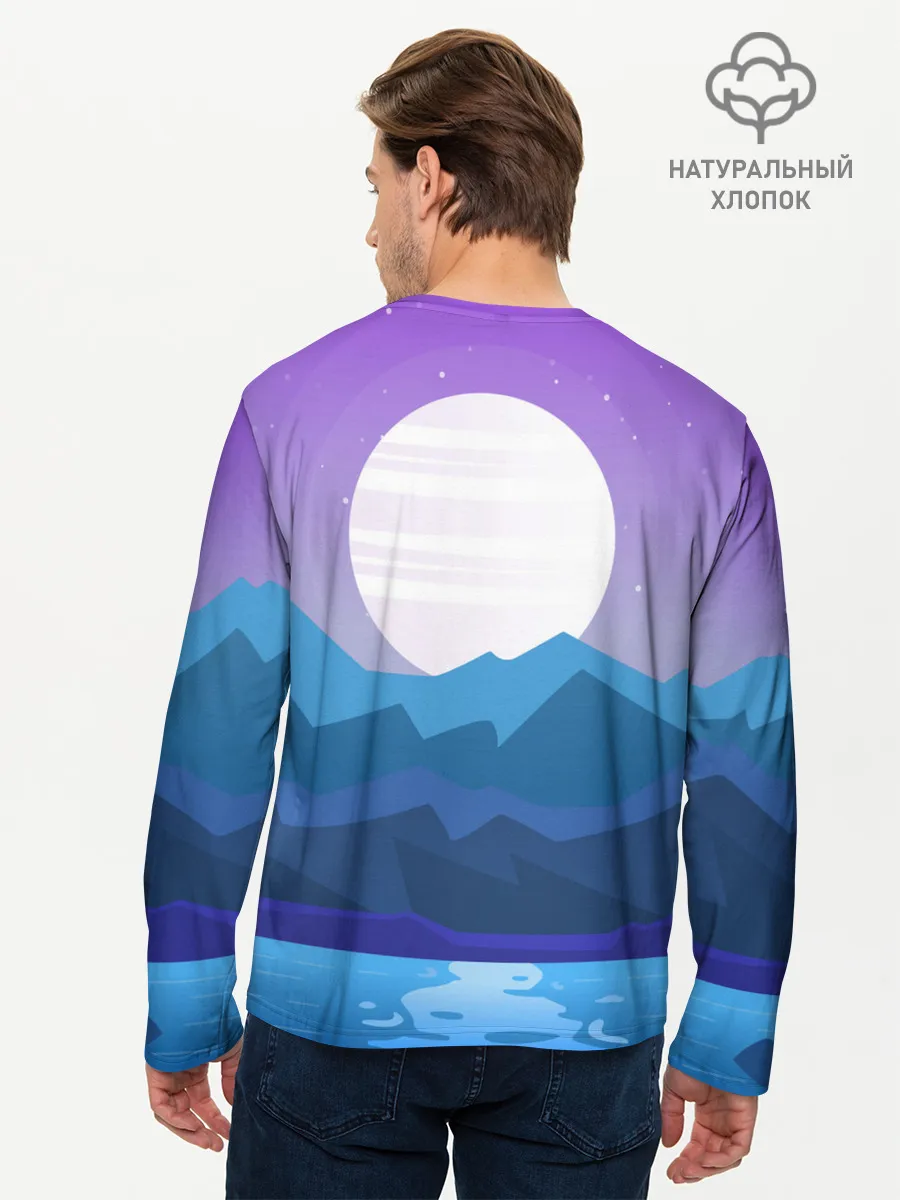 Мужской лонгслив базовый / Undertale