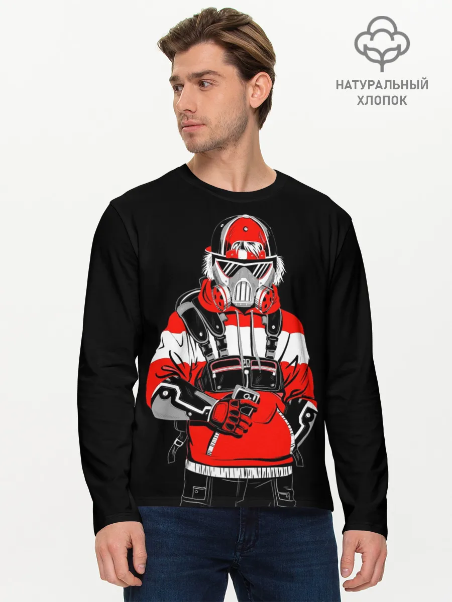 Мужской лонгслив базовый / Corona