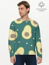 Мужской лонгслив базовый / Авокадо