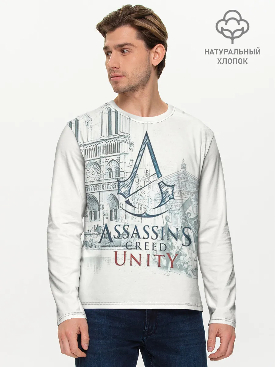 Мужской лонгслив базовый / Assassin’s Creed Unity