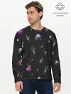 Мужской лонгслив базовый / Magic pattern