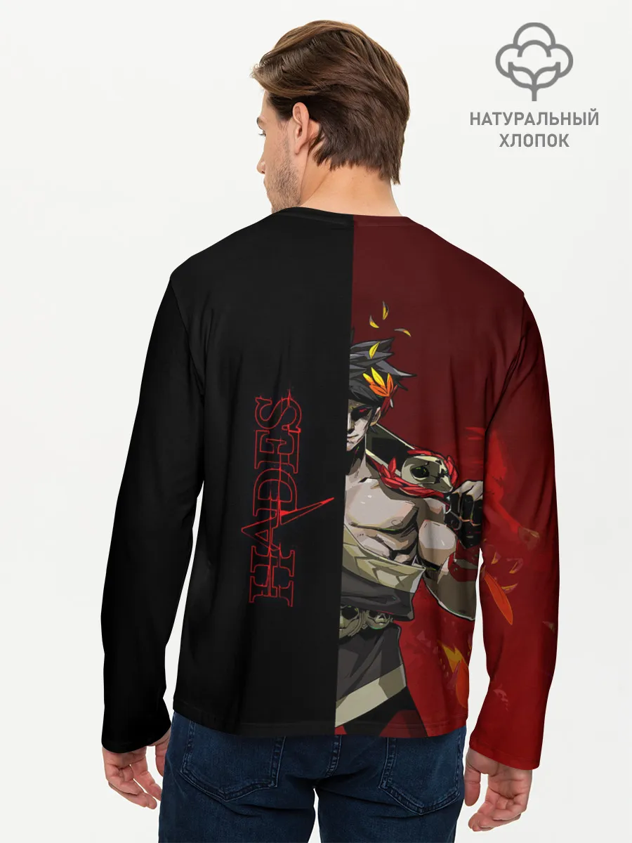 Мужской лонгслив базовый / Hades