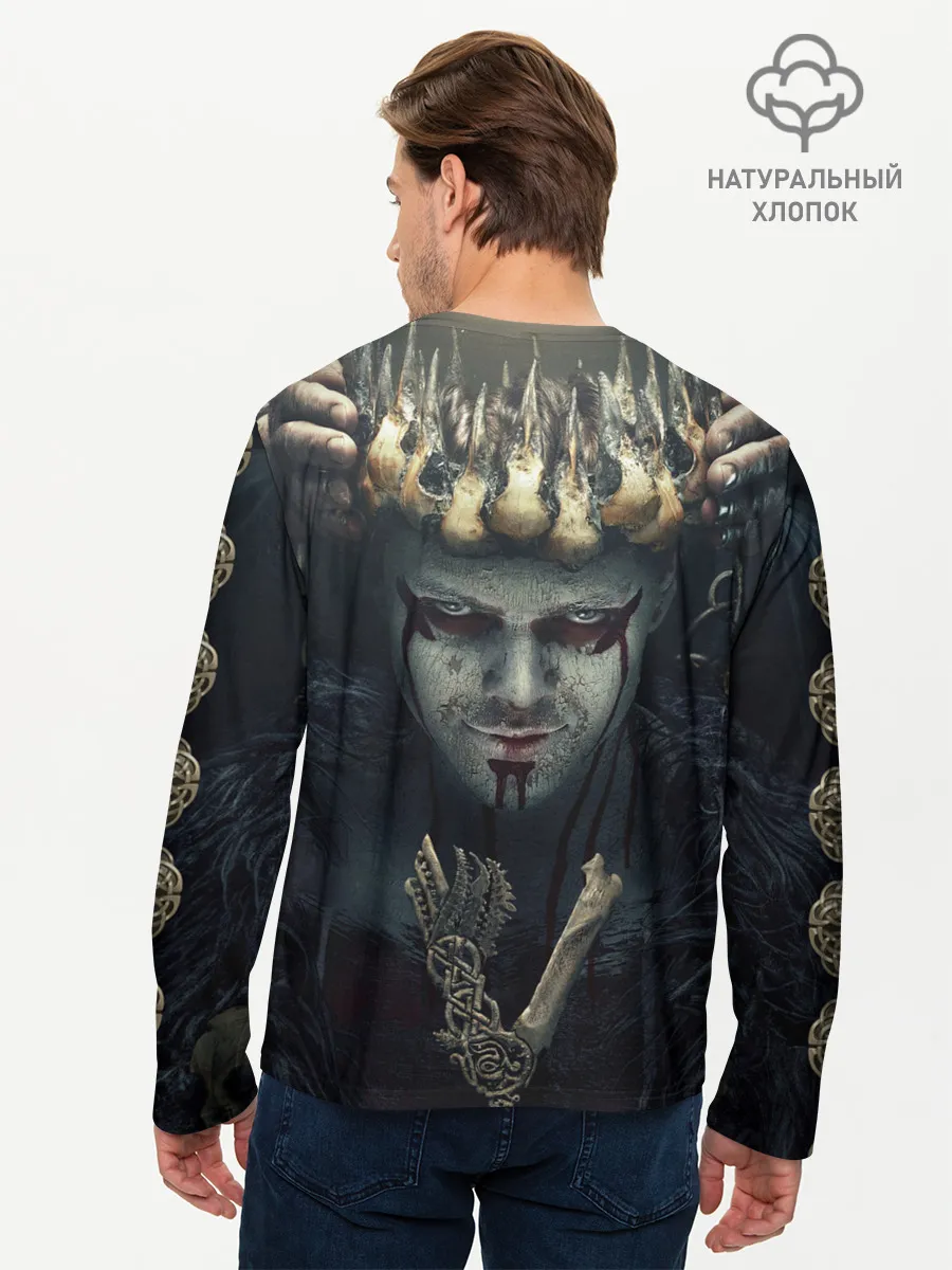 Мужской лонгслив базовый / Викинги - Ивар