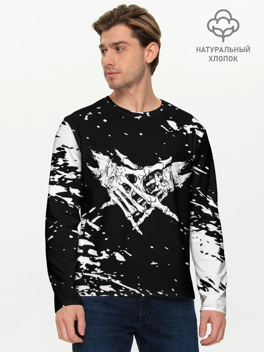 Мужской лонгслив базовый / Velial Squad