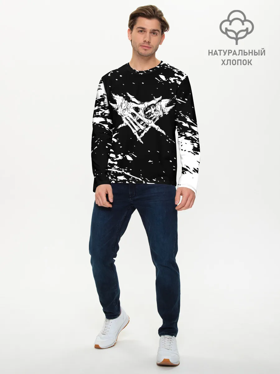 Мужской лонгслив базовый / Velial Squad