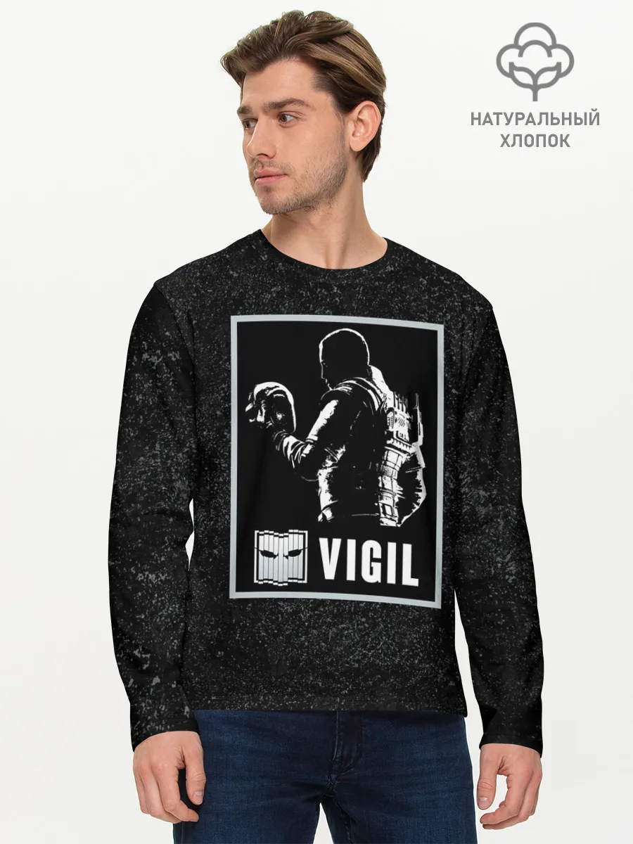 Мужской лонгслив базовый / Vigil