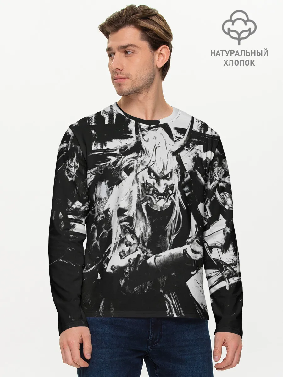 Мужской лонгслив базовый / Samurai | Ghost of Tsushima