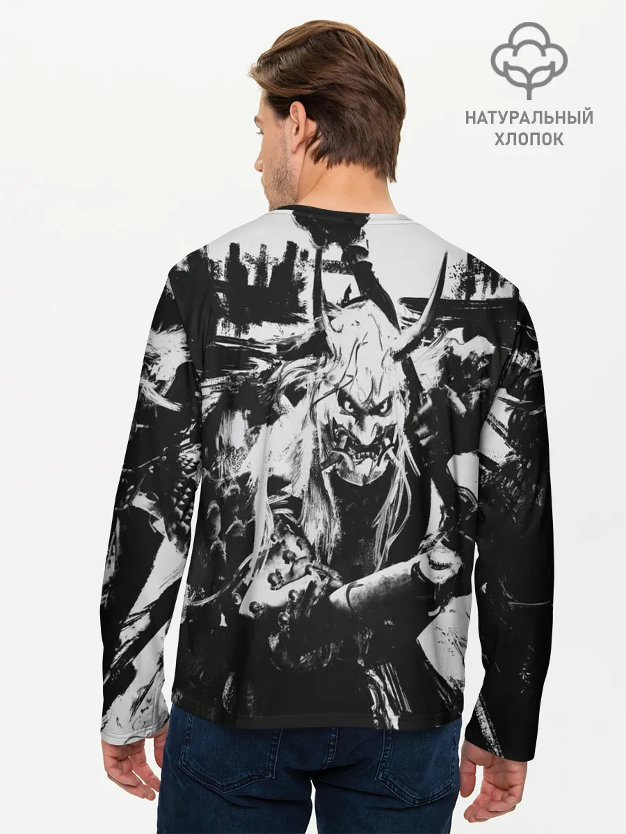 Мужской лонгслив базовый / Samurai | Ghost of Tsushima