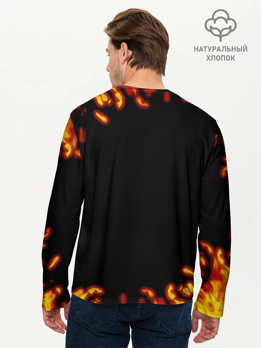 Мужской лонгслив базовый / Владимир