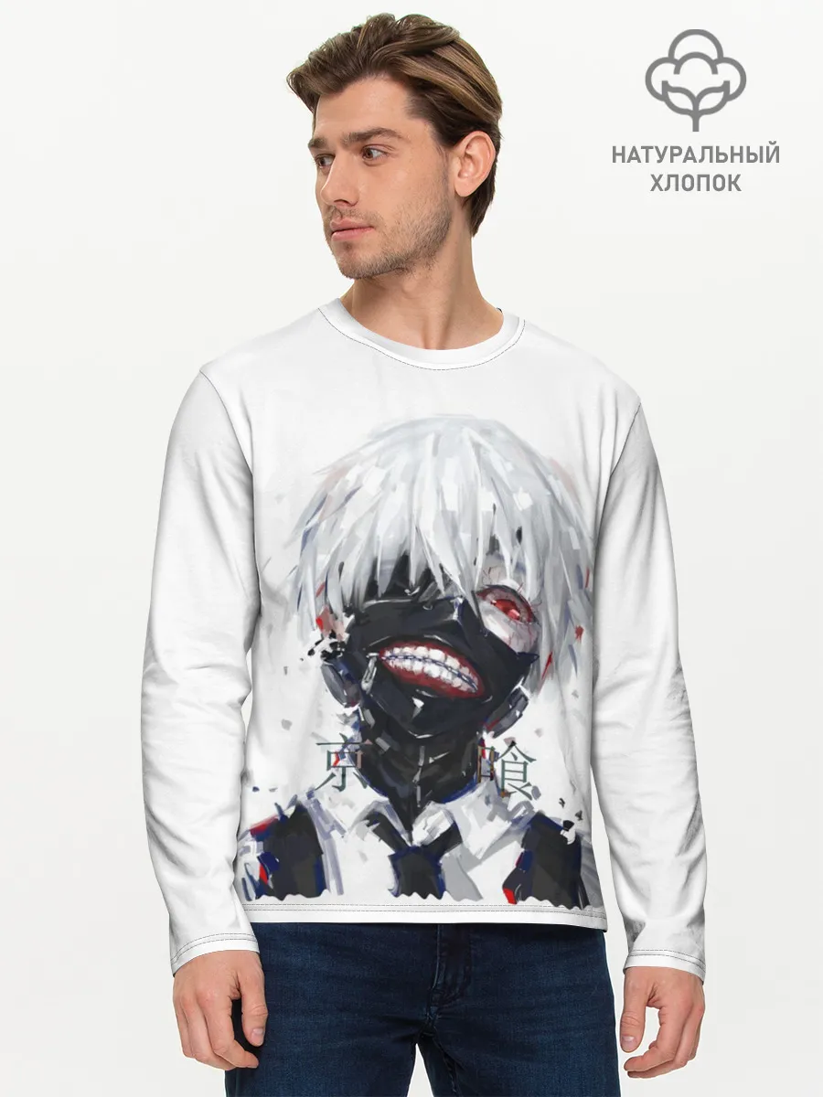 Мужской лонгслив базовый / Гуль Токийский