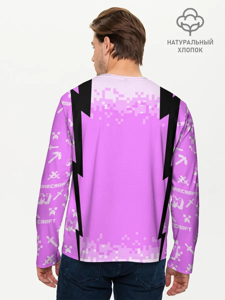 Мужской лонгслив базовый / Minecraft