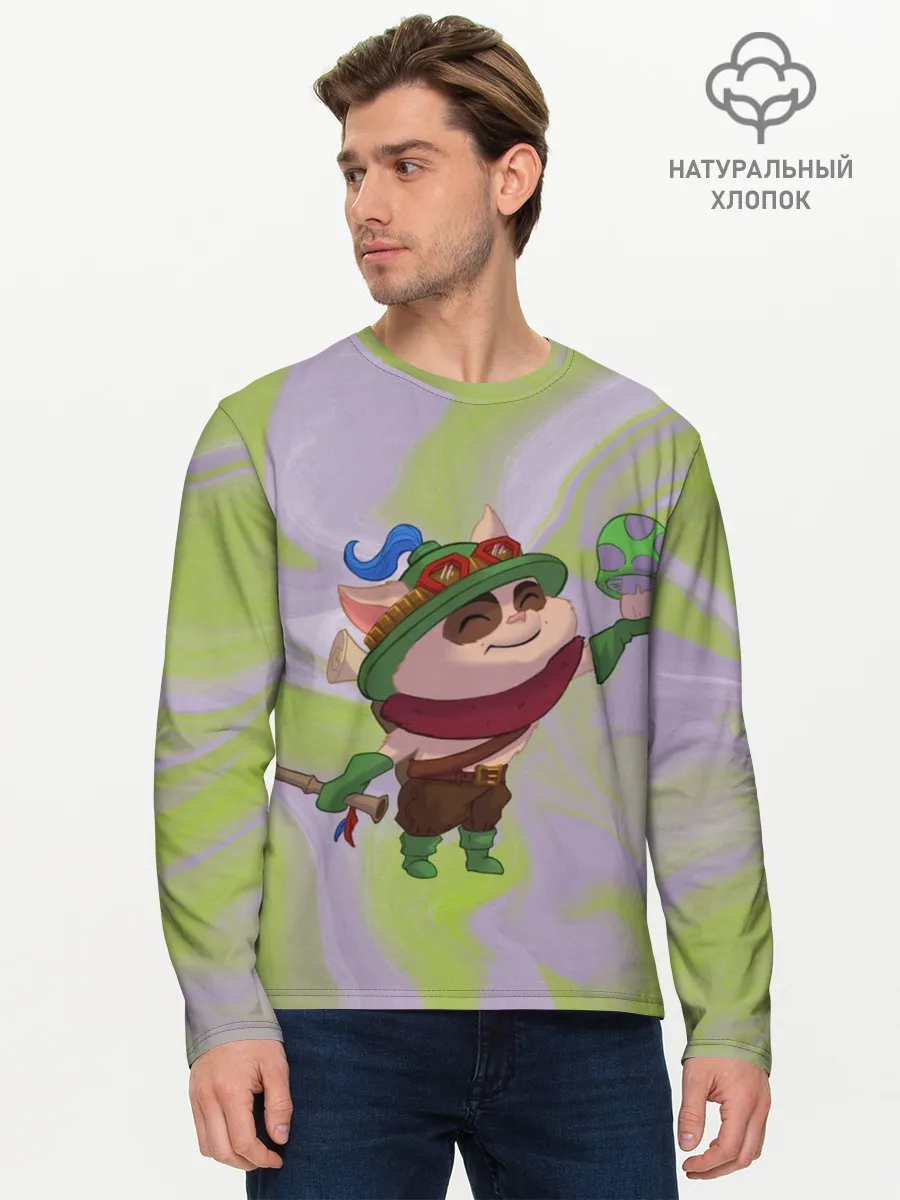 Мужской лонгслив базовый / Тимо