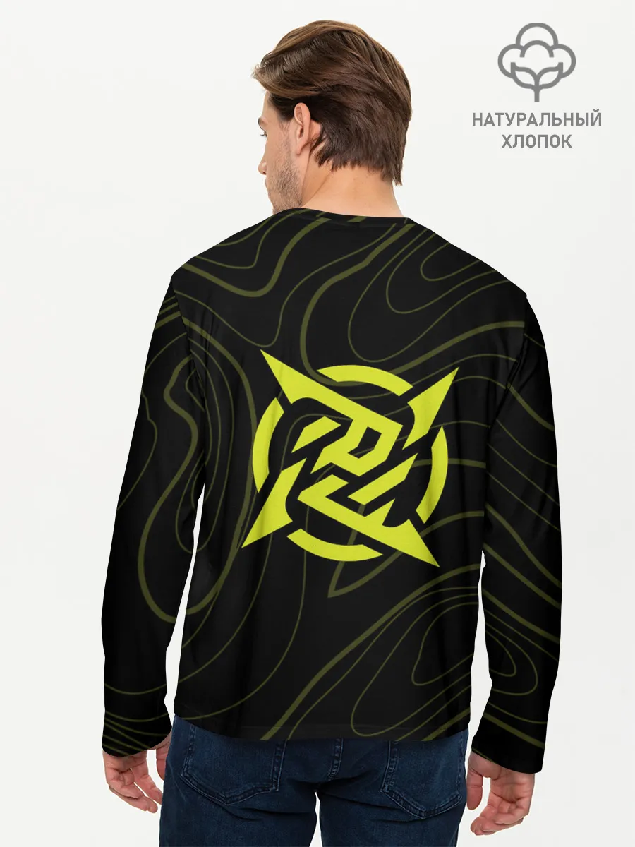 Мужской лонгслив базовый / Ninjas In Pyjamas