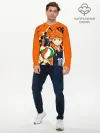 Мужской лонгслив базовый / Волебольная команда из аниме HAIKYUU!!