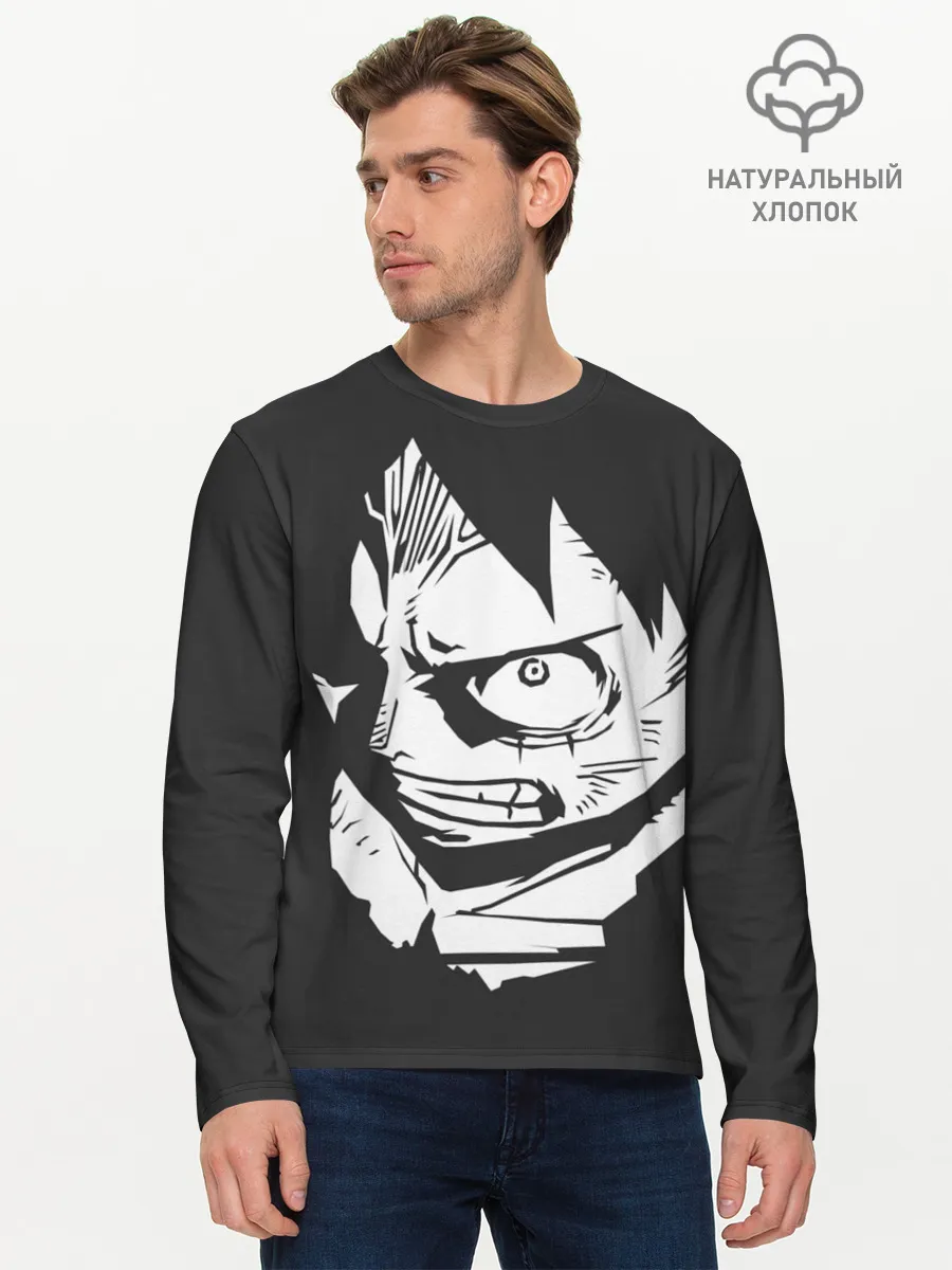 Мужской лонгслив базовый / Злой One piece