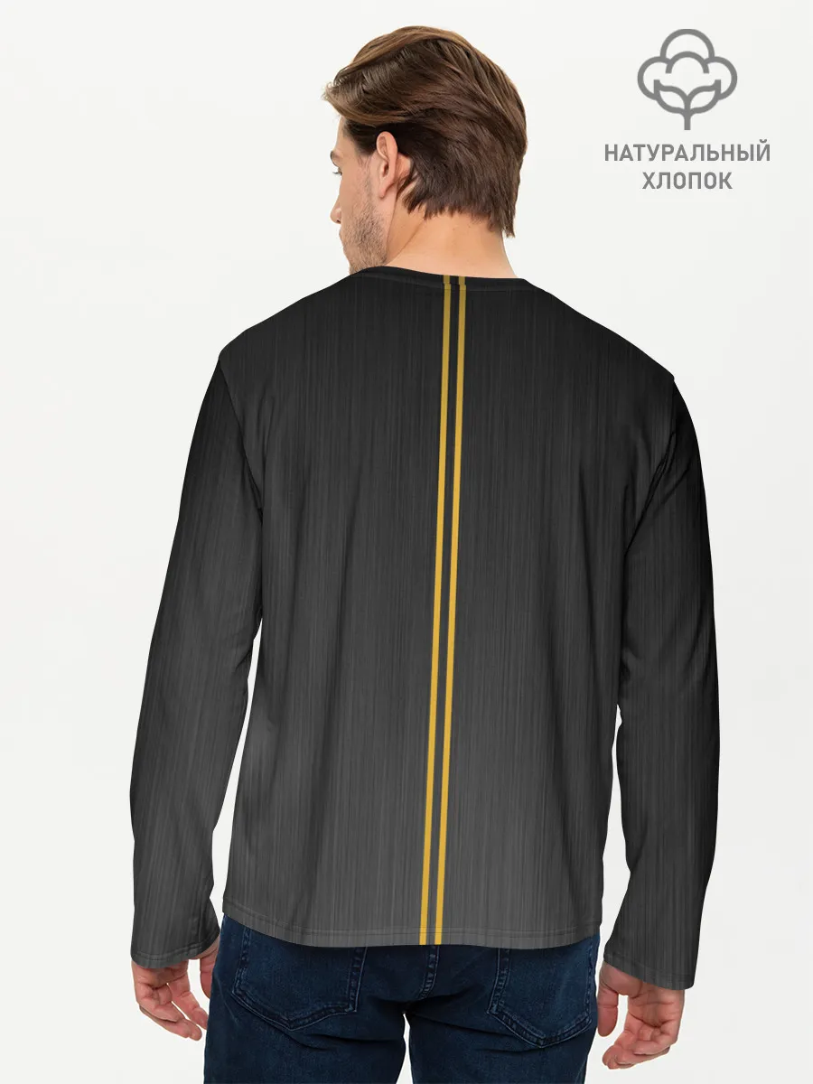 Мужской лонгслив базовый / RENO Passion for life