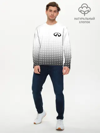 Мужской лонгслив базовый / Infiniti