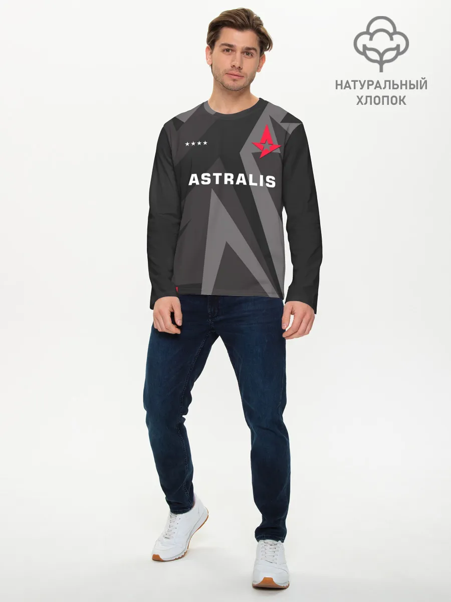 Мужской лонгслив базовый / Astralis - Jersey Pro