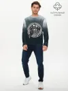 Мужской лонгслив базовый / руны