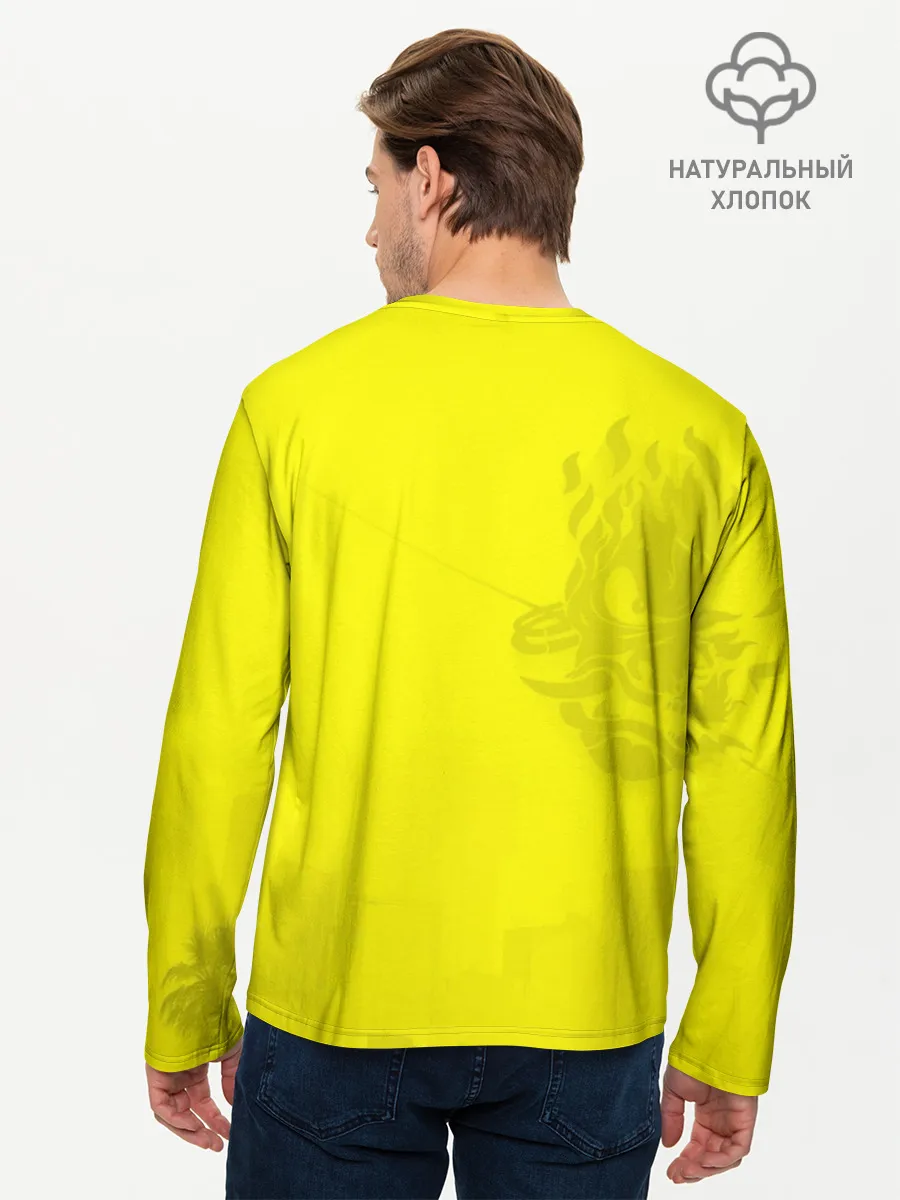 Мужской лонгслив базовый / Cyberpunk 2077 | Breathtaking