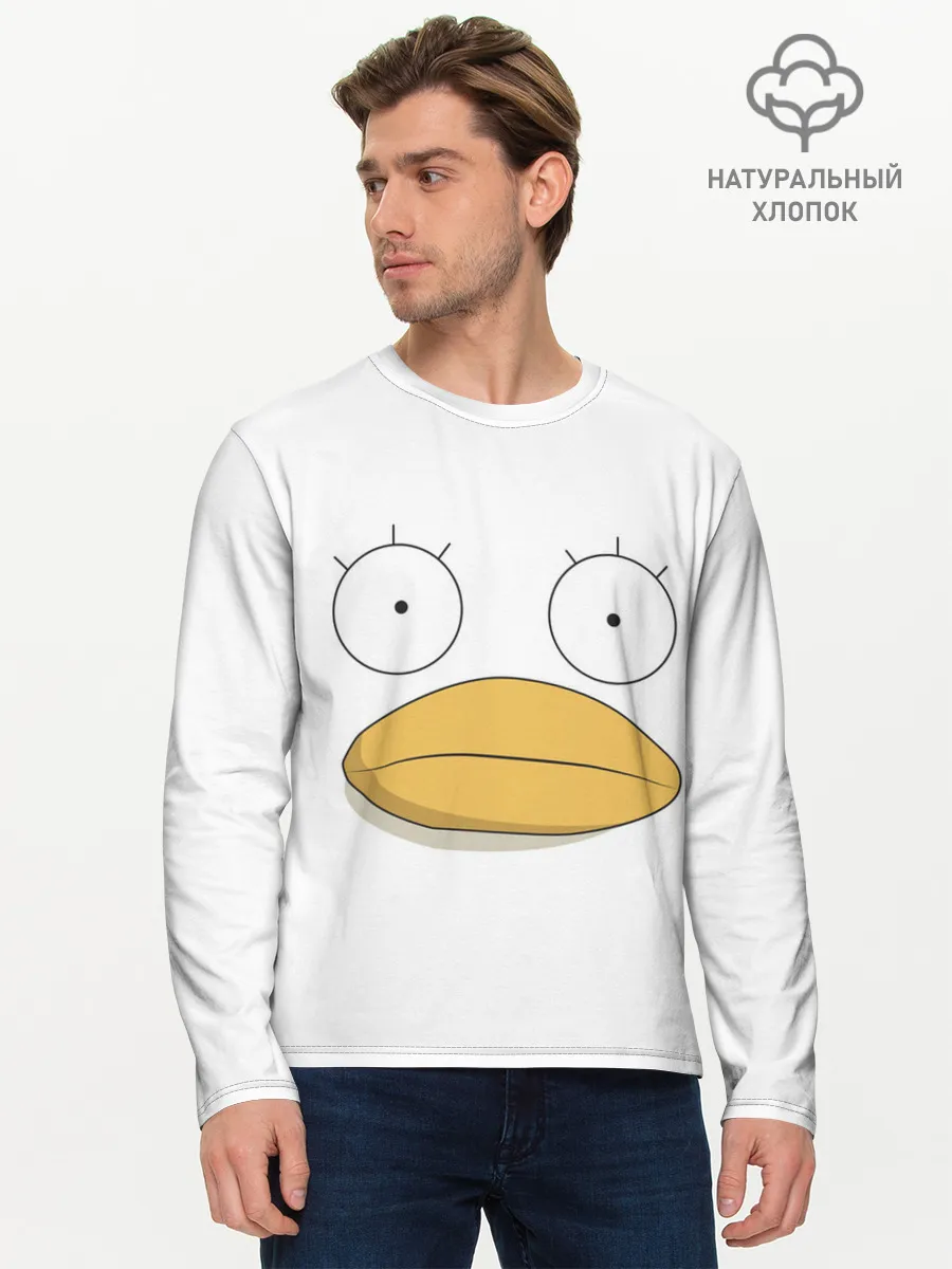 Мужской лонгслив базовый / Гинтама Элизабет