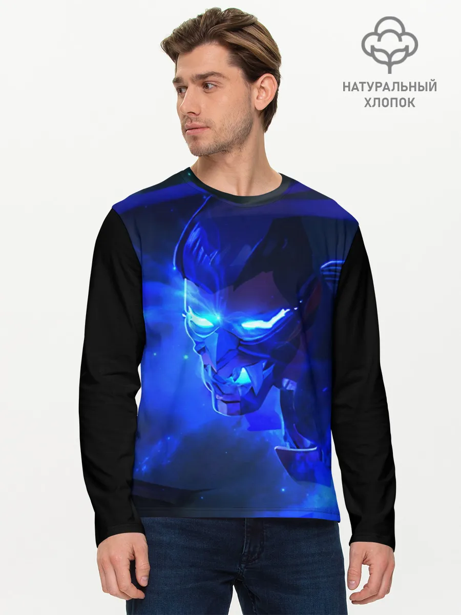 Мужской лонгслив базовый / Валорант